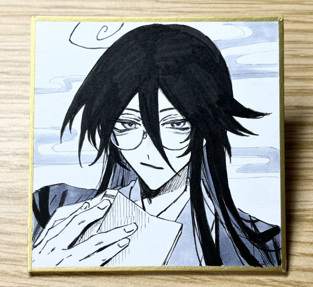 色紙原画 小  了先生