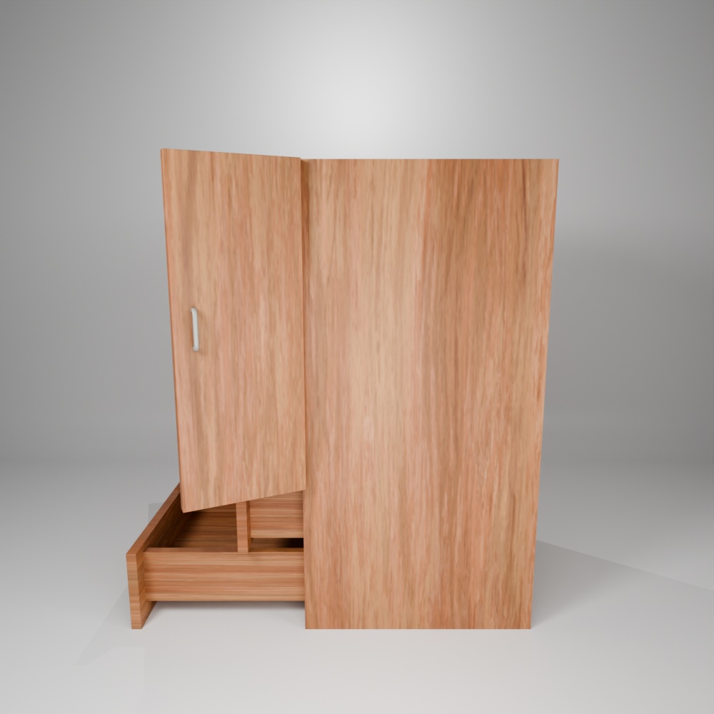 【無料3Dモデル】クローゼット