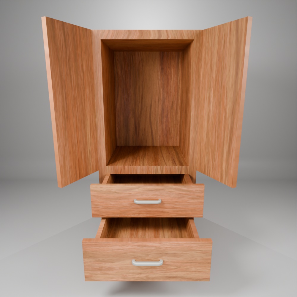 【無料3Dモデル】クローゼット