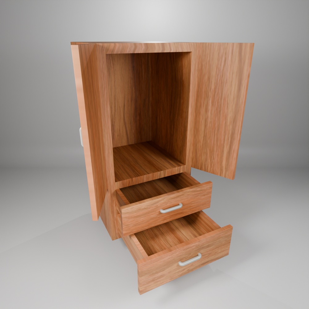 【無料3Dモデル】クローゼット