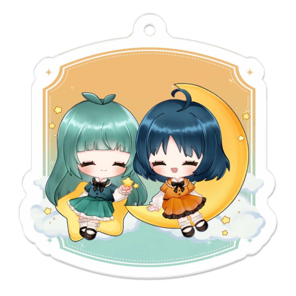 アクリルキーホルダー - 70 x 70 (mm)