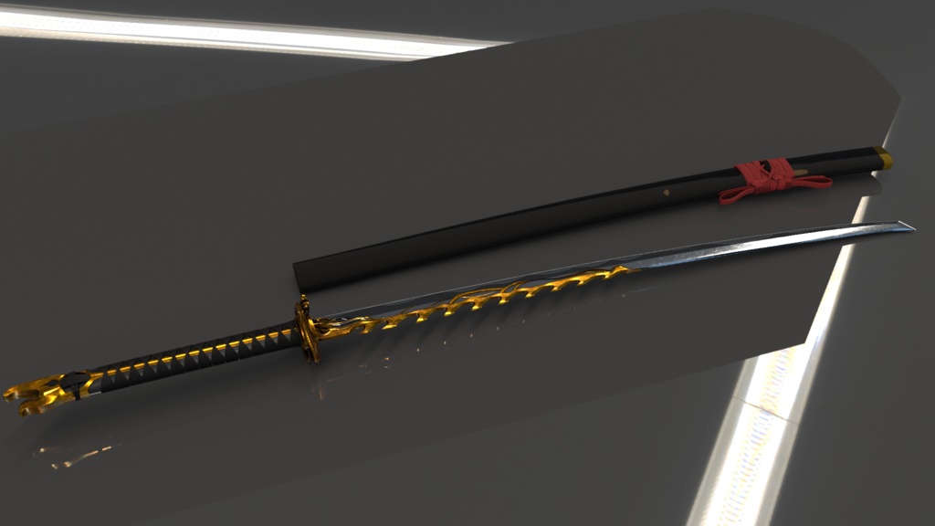 Dragon Katana (Ryuken Inspired)