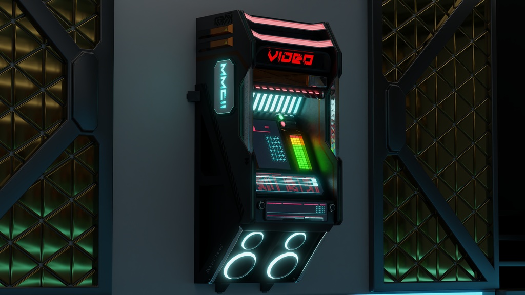 MMCII, Cyberpunk Jukebox (VRChat Audio Link)
