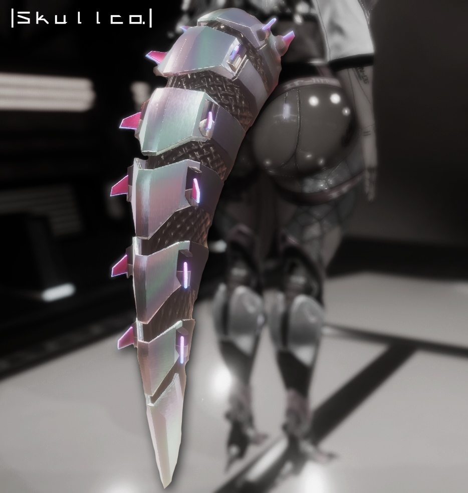 HN-YT Cyber Gator Tail (VRChat)