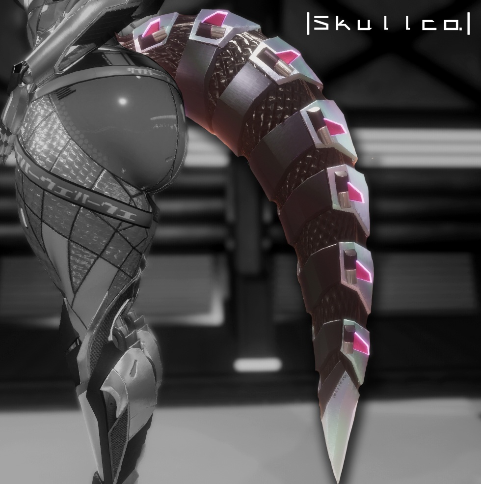HN-YT Cyber Gator Tail (VRChat)