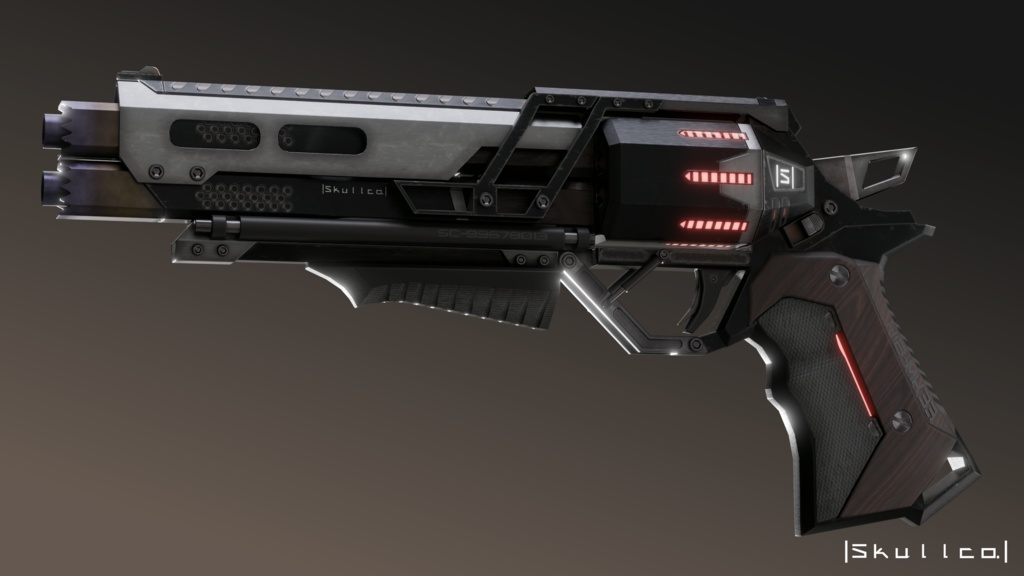 HIB-MK33 Revolver Asset (VRChat)