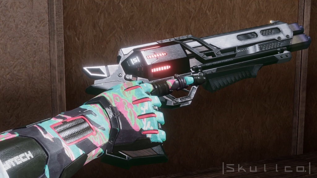 HIB-MK33 Revolver Asset (VRChat)