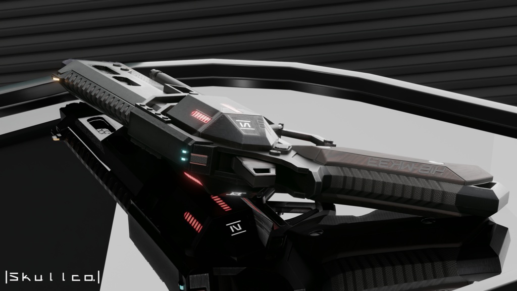 HIB-MK33 Revolver Asset (VRChat)