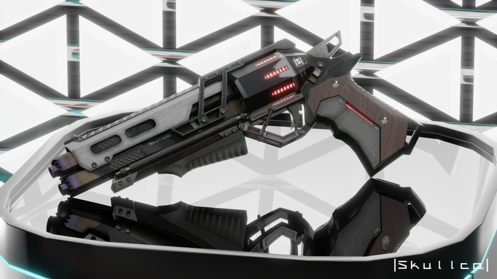 HIB-MK33 Revolver Asset (VRChat)