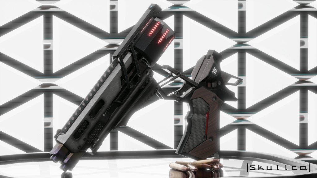 HIB-MK33 Revolver Asset (VRChat)