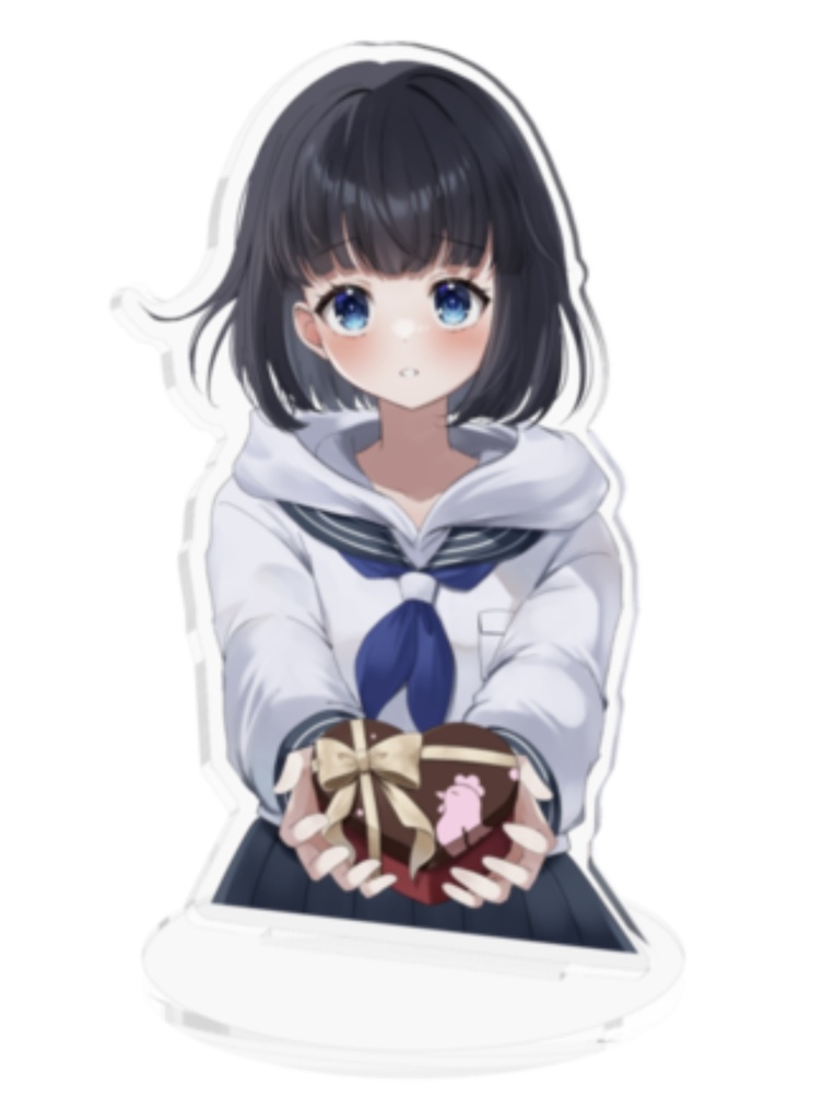 Cチキンバレンタインアクリルスタンド(フード無し)10cm 2月8日まで