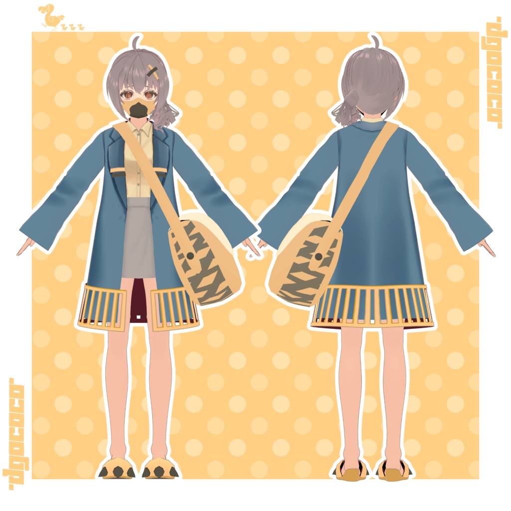 オリジナル3Dモデル「Rio-リオ-」