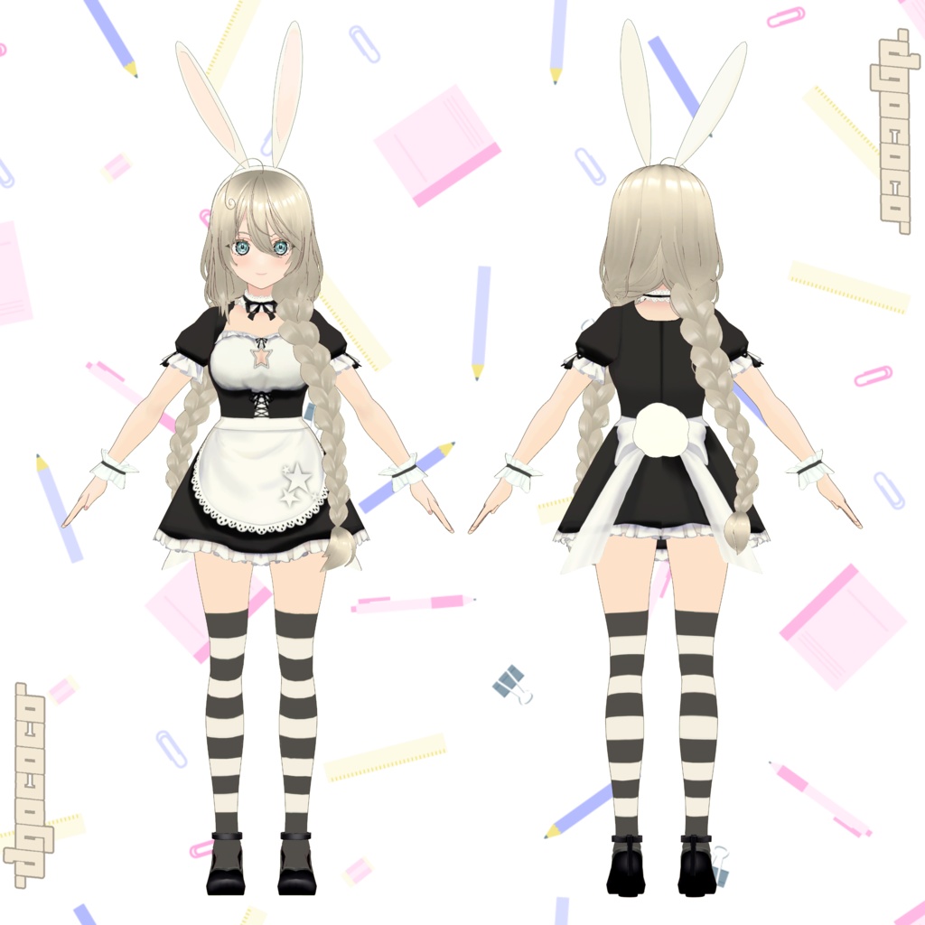 オリジナル3Dモデル「Ena-エナ-」