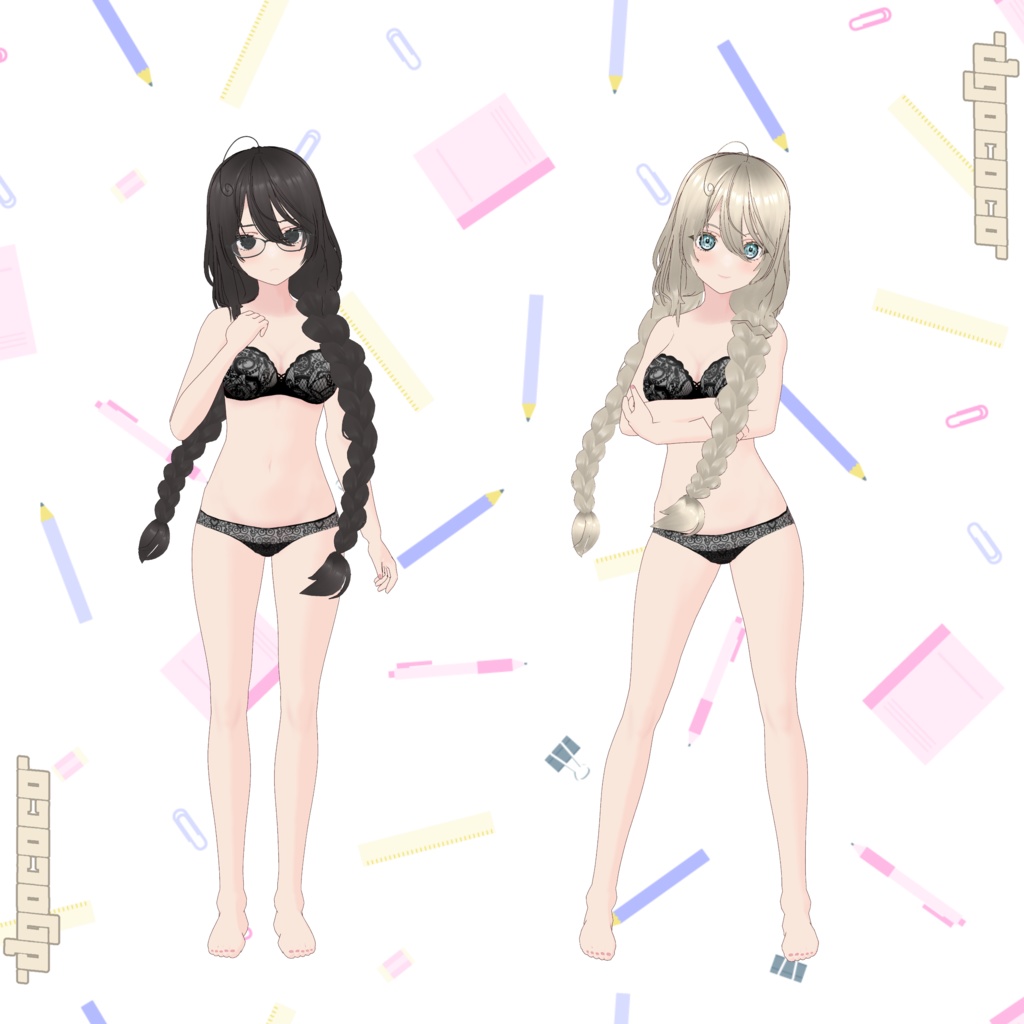 オリジナル3Dモデル「Ena-エナ-」