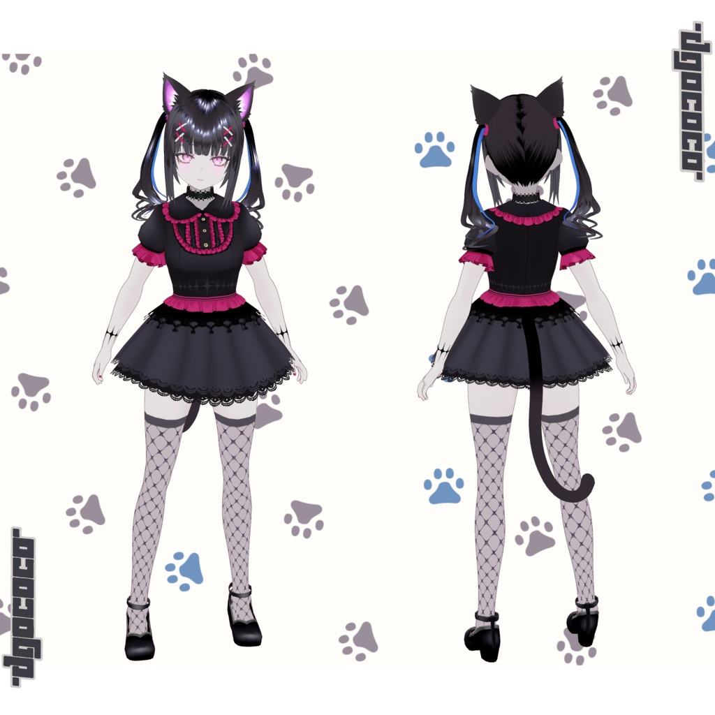 オリジナル3Dモデル「Chloe-クロエ-」