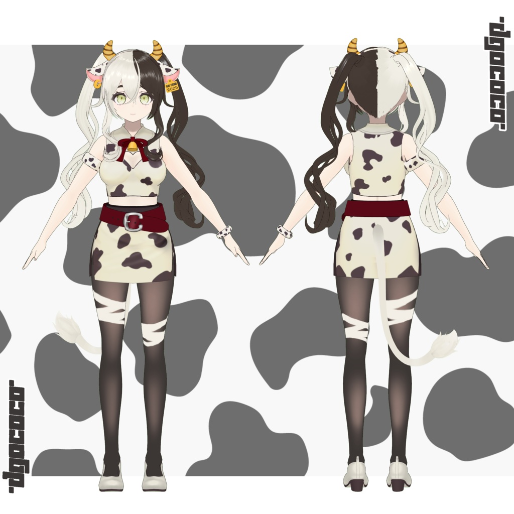 オリジナル3Dモデル「Kuh-クゥ-」