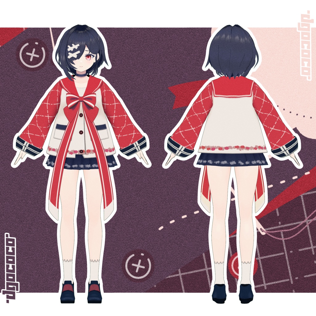 オリジナル3Dモデル「Couvrir-クヴリル-」