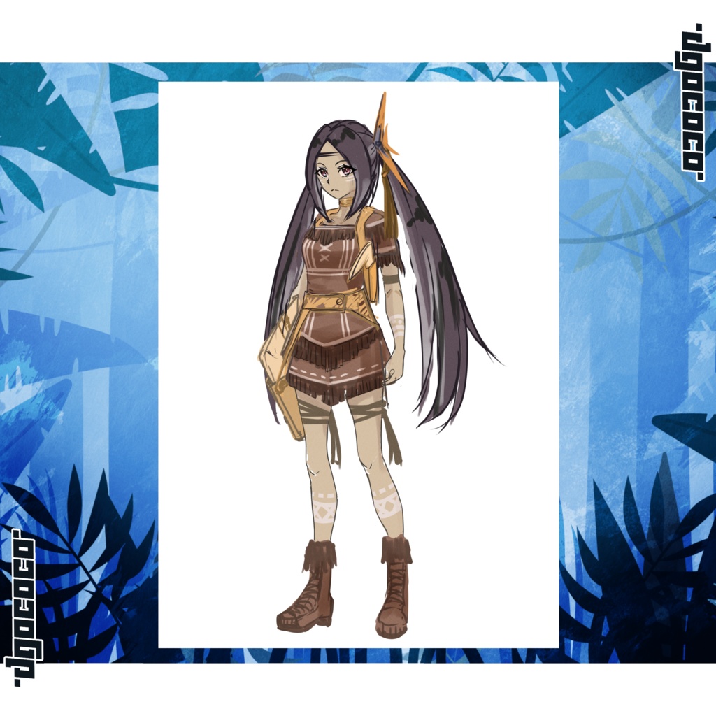 オリジナル3Dモデル「Nora-ノラ-」