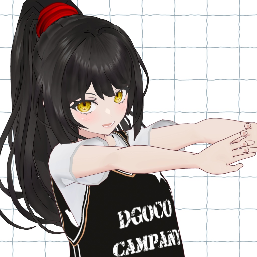 オリジナル3Dモデル「彩葉-IROHA-」