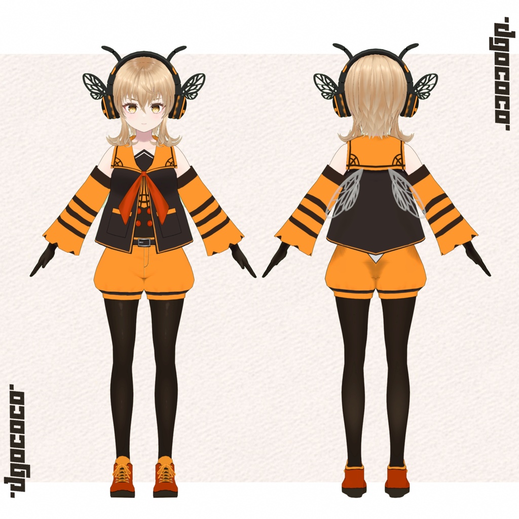 オリジナル3Dモデル「Vespina-ヴェスピナ-」