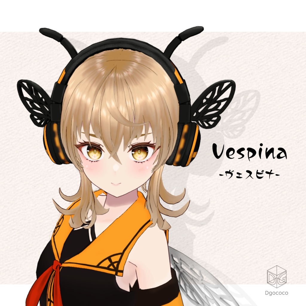 オリジナル3Dモデル「Vespina-ヴェスピナ-」