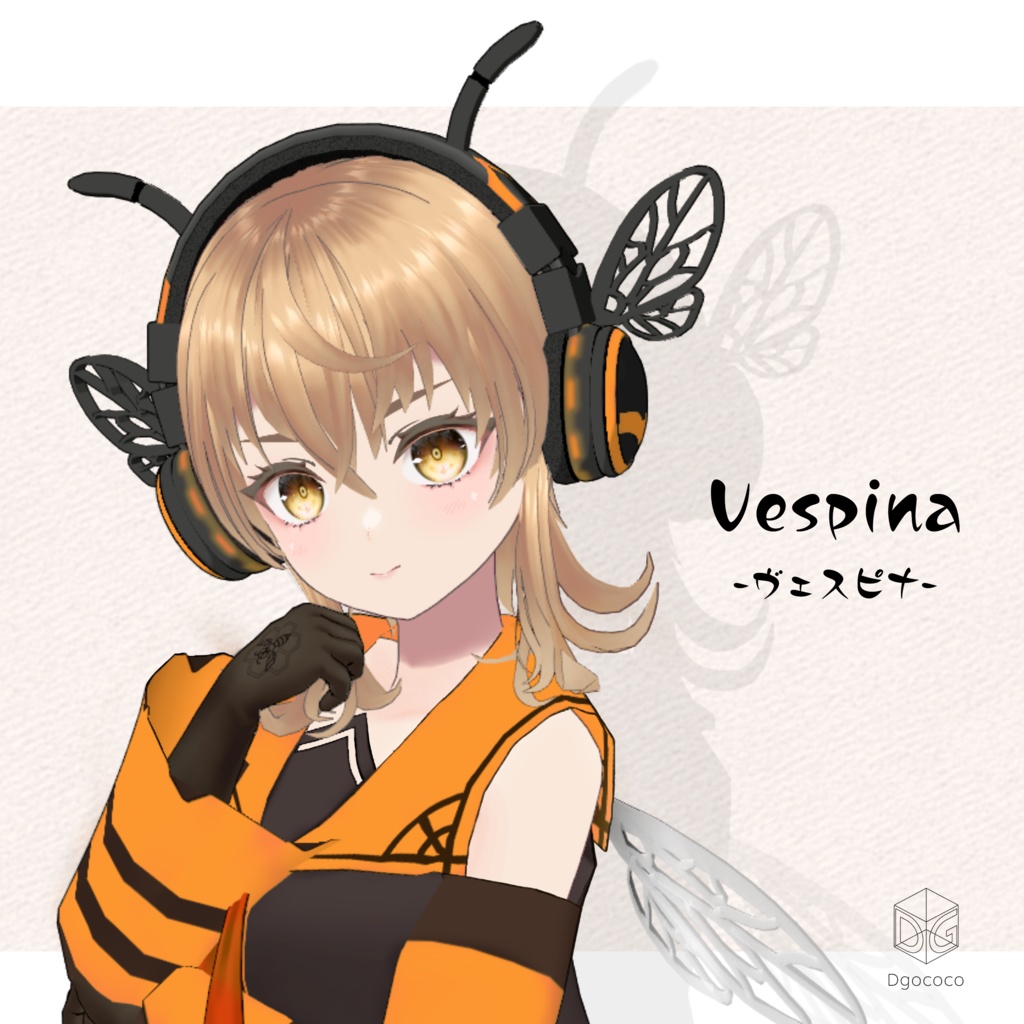 オリジナル3Dモデル「Vespina-ヴェスピナ-」