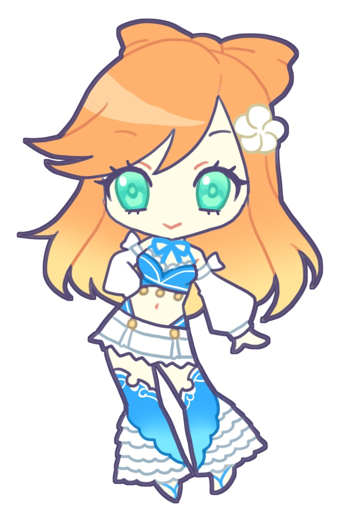 Four Leavesアクリルキーホルダー