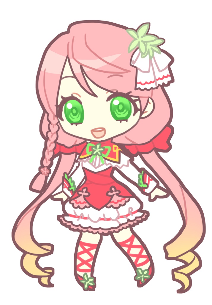 Four Leavesアクリルキーホルダー