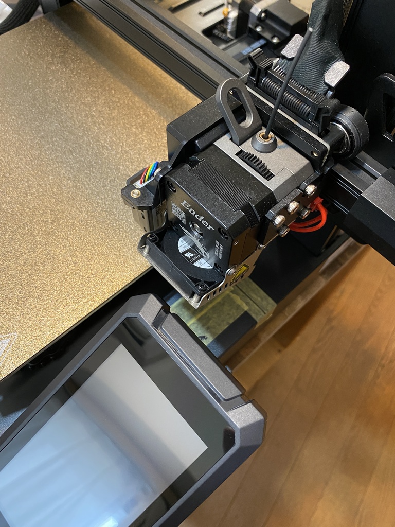 Ender3 S1 Pro用 ディスプレイオフセットブラケット(改良版)