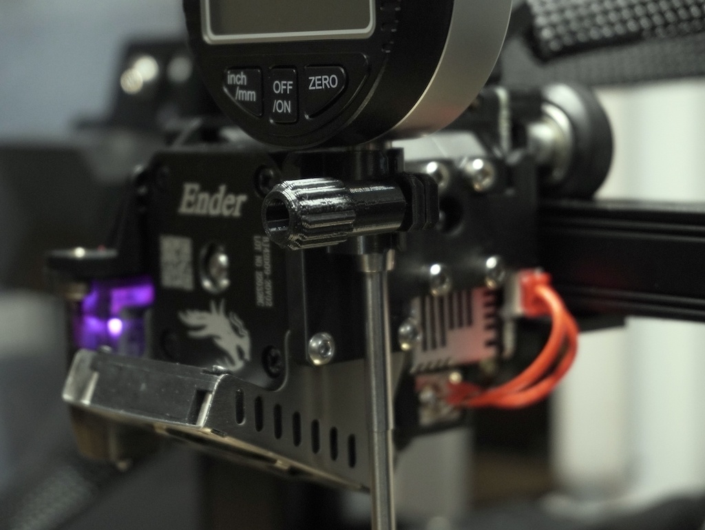 Ender3 S1 & S1Pro用 ダイヤルゲージホルダー