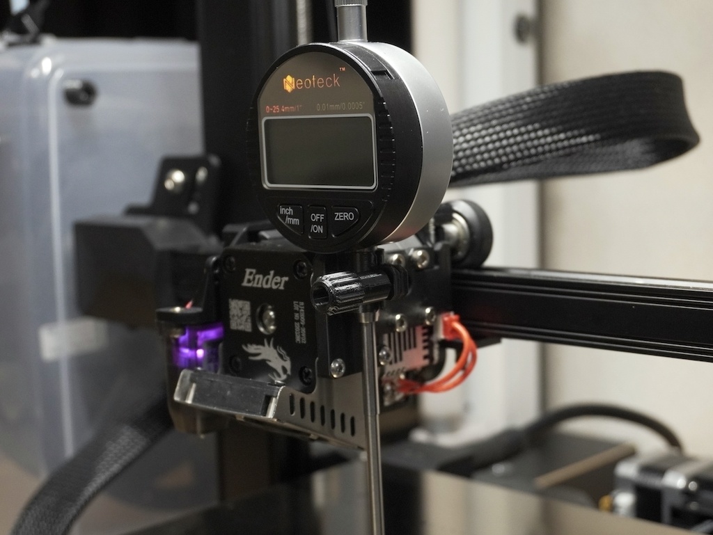 Ender3 S1 & S1Pro用 ダイヤルゲージホルダー