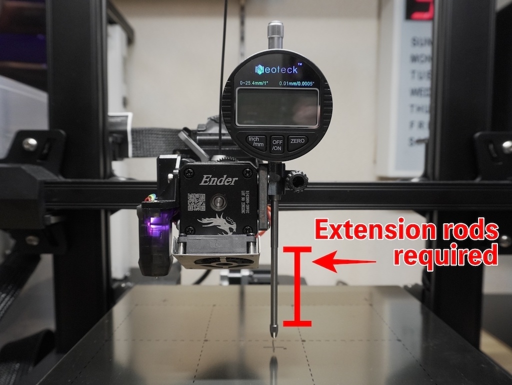 Ender3 S1 & S1Pro用 ダイヤルゲージホルダー - 在宅ビルダーティー