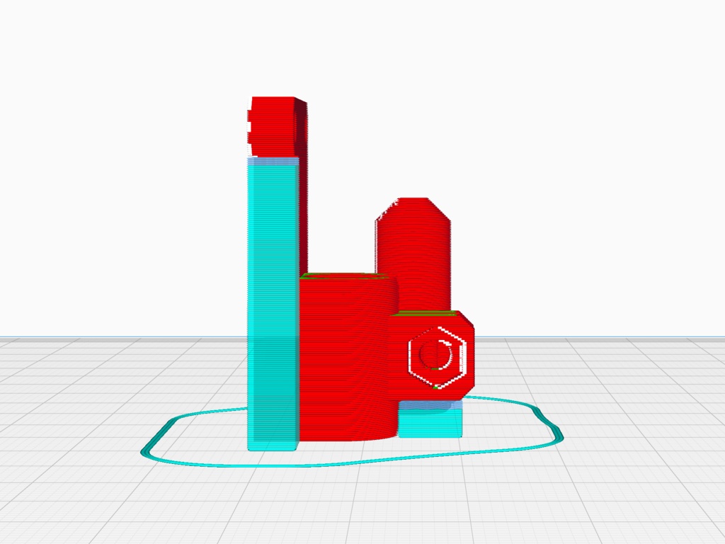 Ender3 S1 & S1Pro用 ダイヤルゲージホルダー