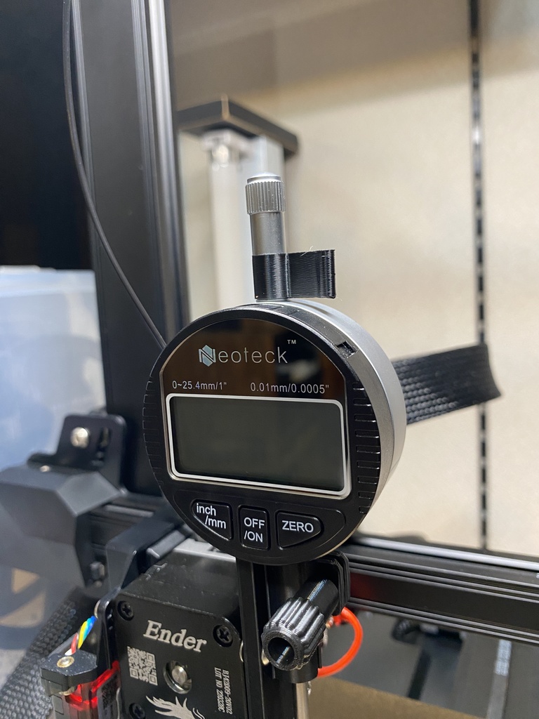 Ender3 S1 & S1Pro用 ダイヤルゲージホルダー