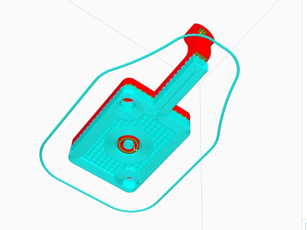 テフロンチューブホルダー Ender3 S1 & S1Pro