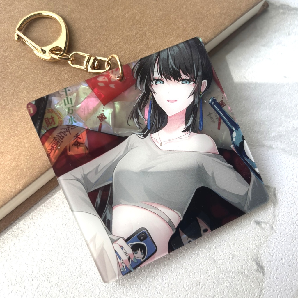 アクリルキーホルダー　荊軻