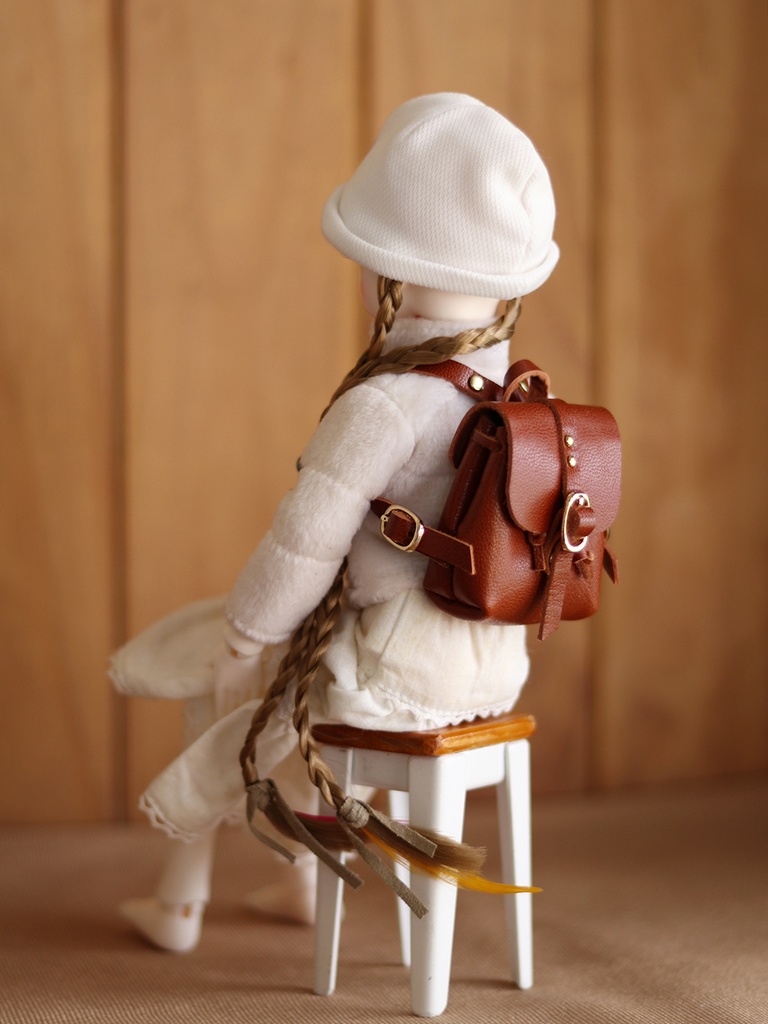 1/6 ドール バックパック (本革)