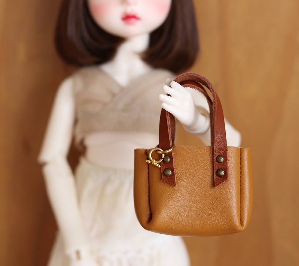 1/6 ドール トートバッグ (本革)