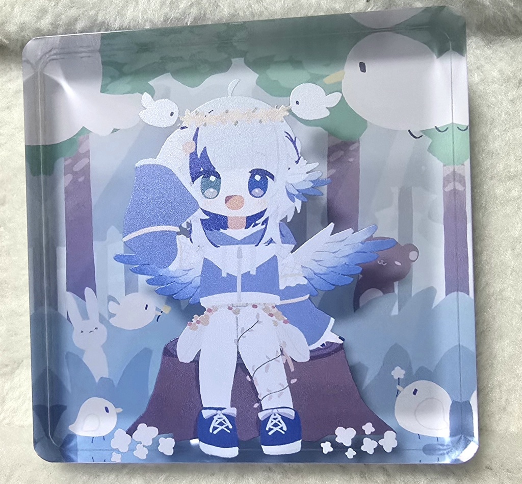 青羽ピオ 生誕記念アクリルブロック