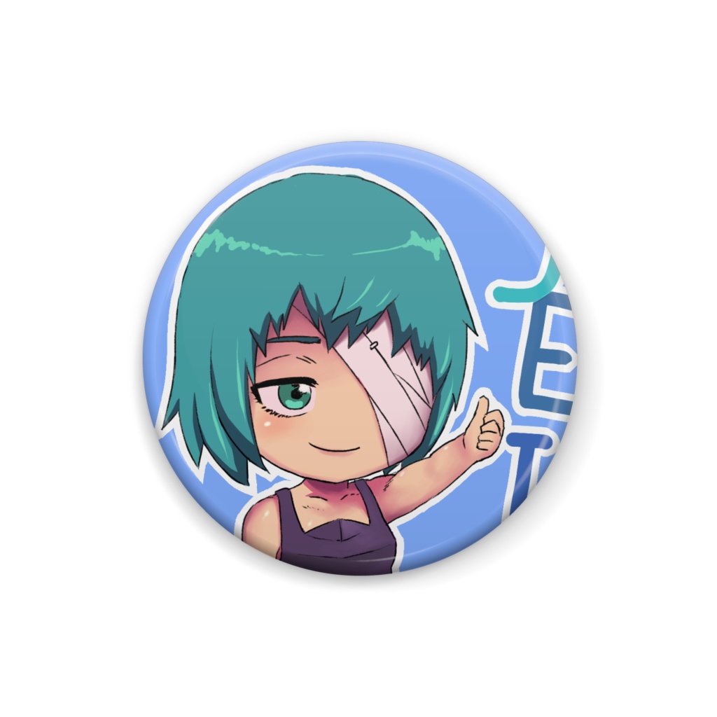 [Va-11 Hall-A] ヴァルハラ セイ "I'm OK" 缶バッジ Button Badges（二次創作品）