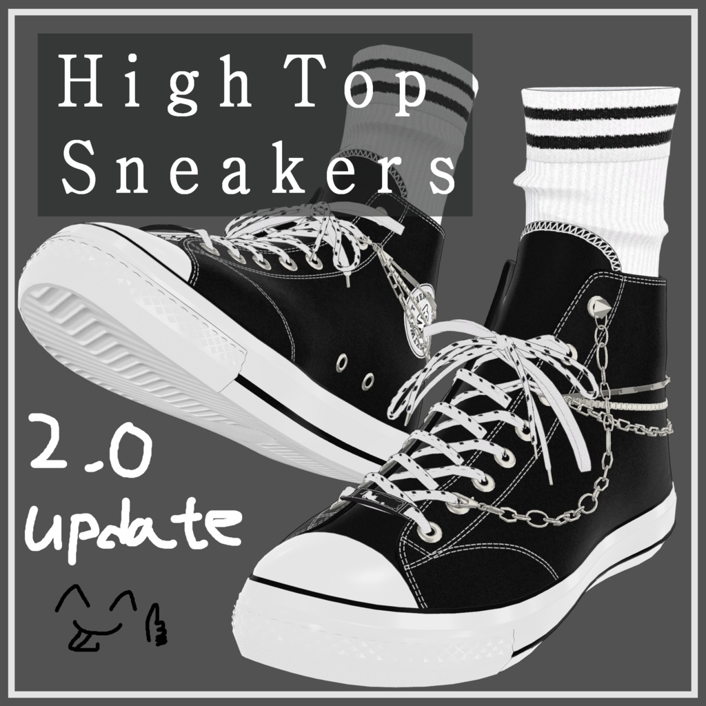 High Top Sneakers [18 Avatars]