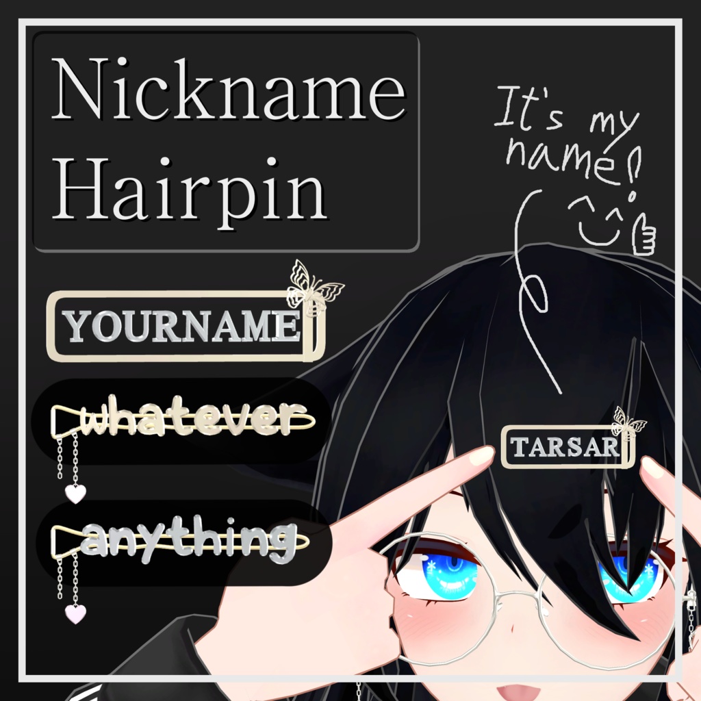 Nickname Hairpin