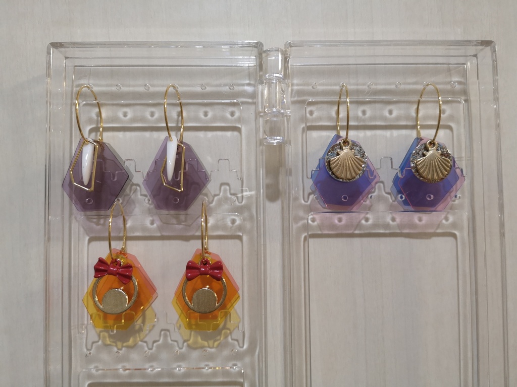 ビニールフープピアス/イヤリング(シドー)