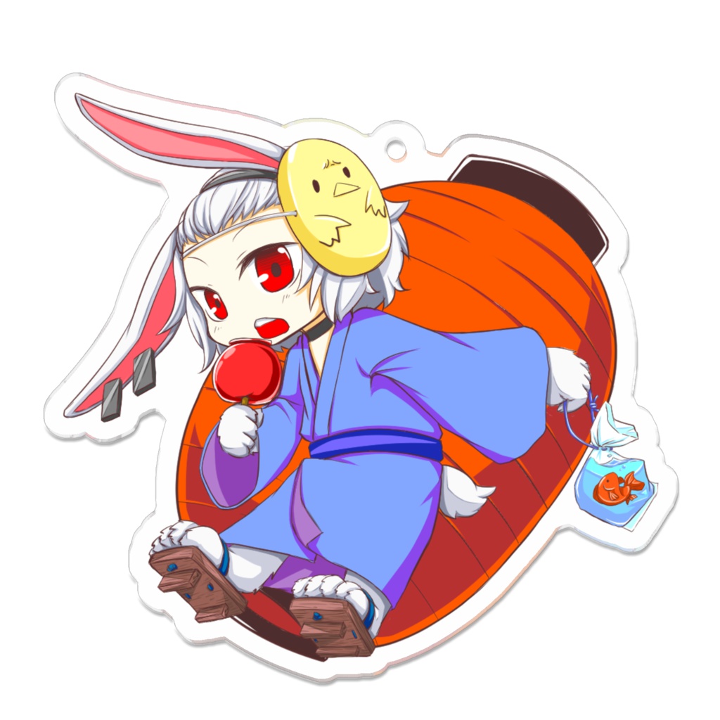 浴衣キーホルダー