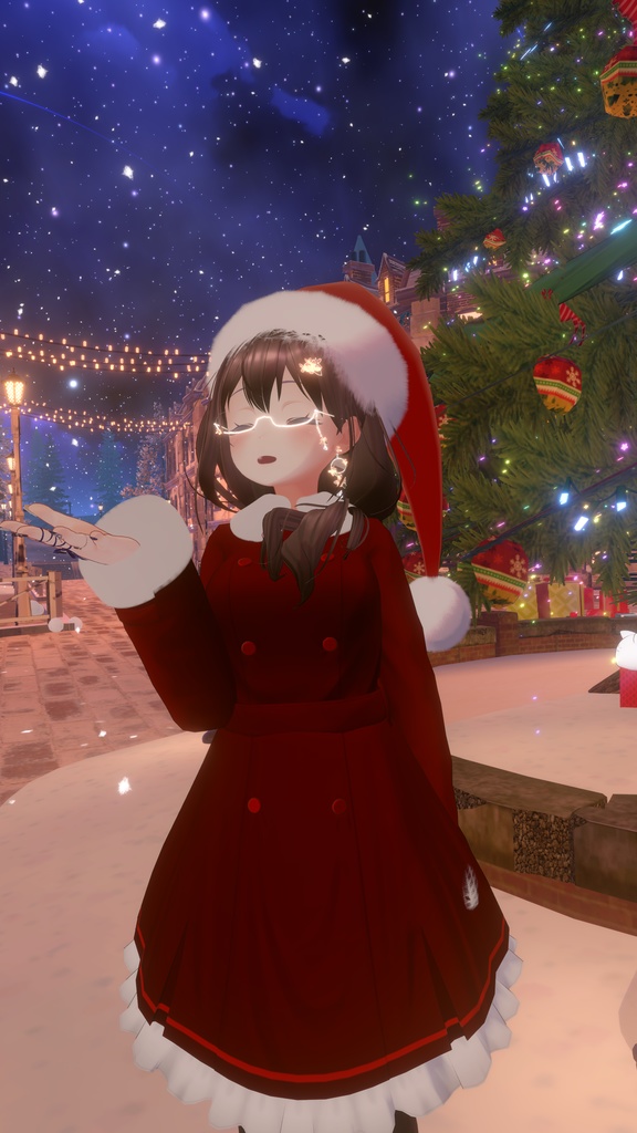 【無料】サンタ帽子 // Santa Hat