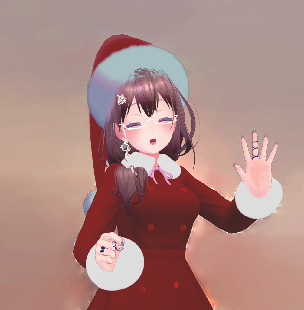 【無料】サンタ帽子 // Santa Hat