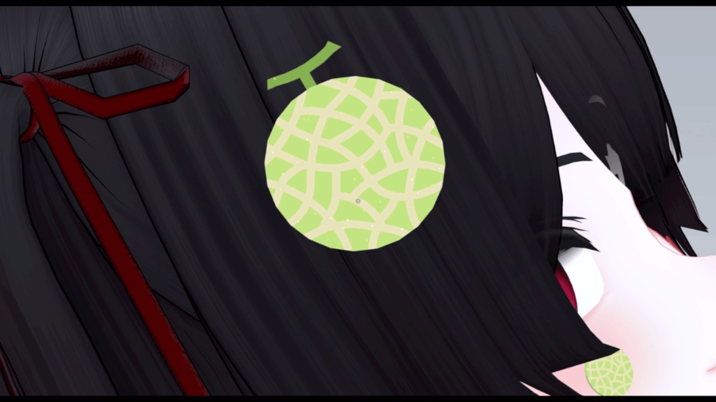 【3Dモデル】フルーツバッジ 3個セット Vol.2 // Fruit Badge 3set Vol.2