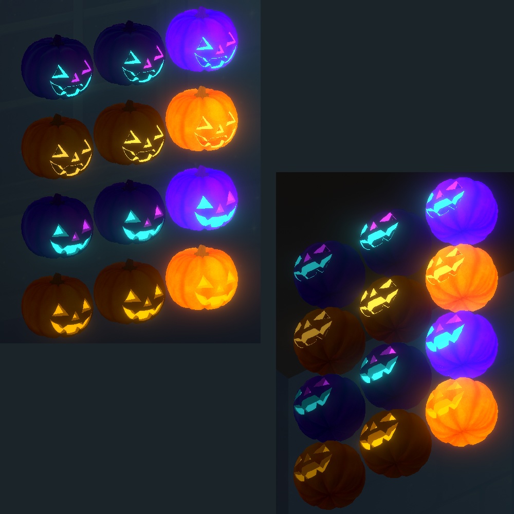 【無料】カボチャヘッド // Pumpkin Head