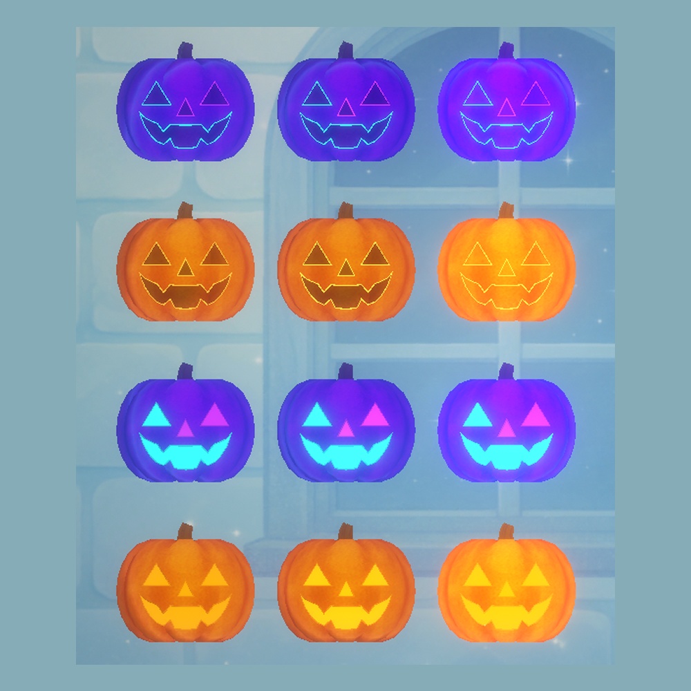 【無料】カボチャヘッド // Pumpkin Head