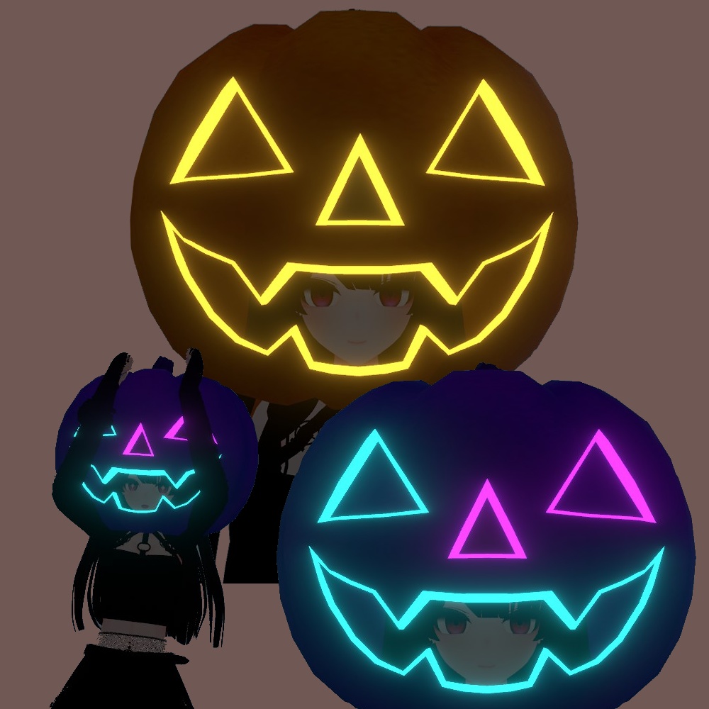 【無料】カボチャヘッド // Pumpkin Head
